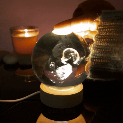 LoopLamp™ – Custom Engraved Womb Light Keepsake